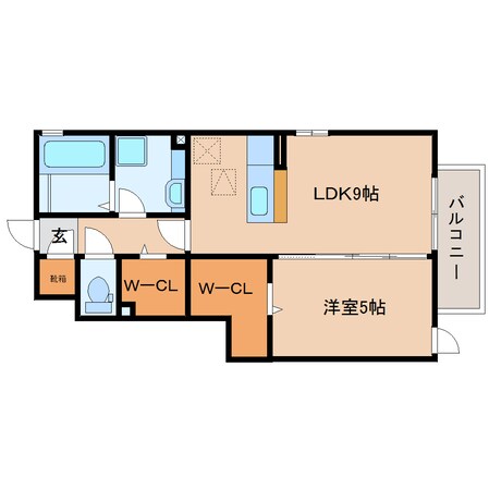 静岡駅 バス20分  畑守稲荷前下車：停歩5分 1階の物件間取画像